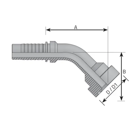 SUPERCAT FLANGE-45° 1 - H. 1